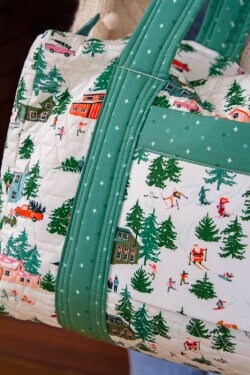 Christmas in the Cabin Checkered Charm Red Plaid by Art Gallery Fabrics Holiday Cotton Quilting Fabric by the Yard
