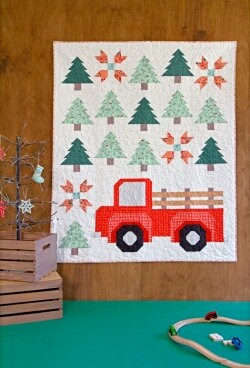 Christmas in the Cabin Checkered Charm Red Plaid by Art Gallery Fabrics Holiday Cotton Quilting Fabric by the Yard