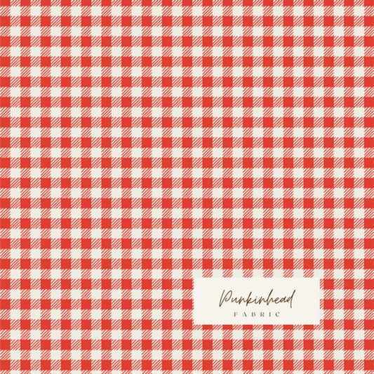 Christmas in the Cabin Checkered Charm Red Plaid by Art Gallery Fabrics Holiday Cotton Quilting Fabric by the Yard