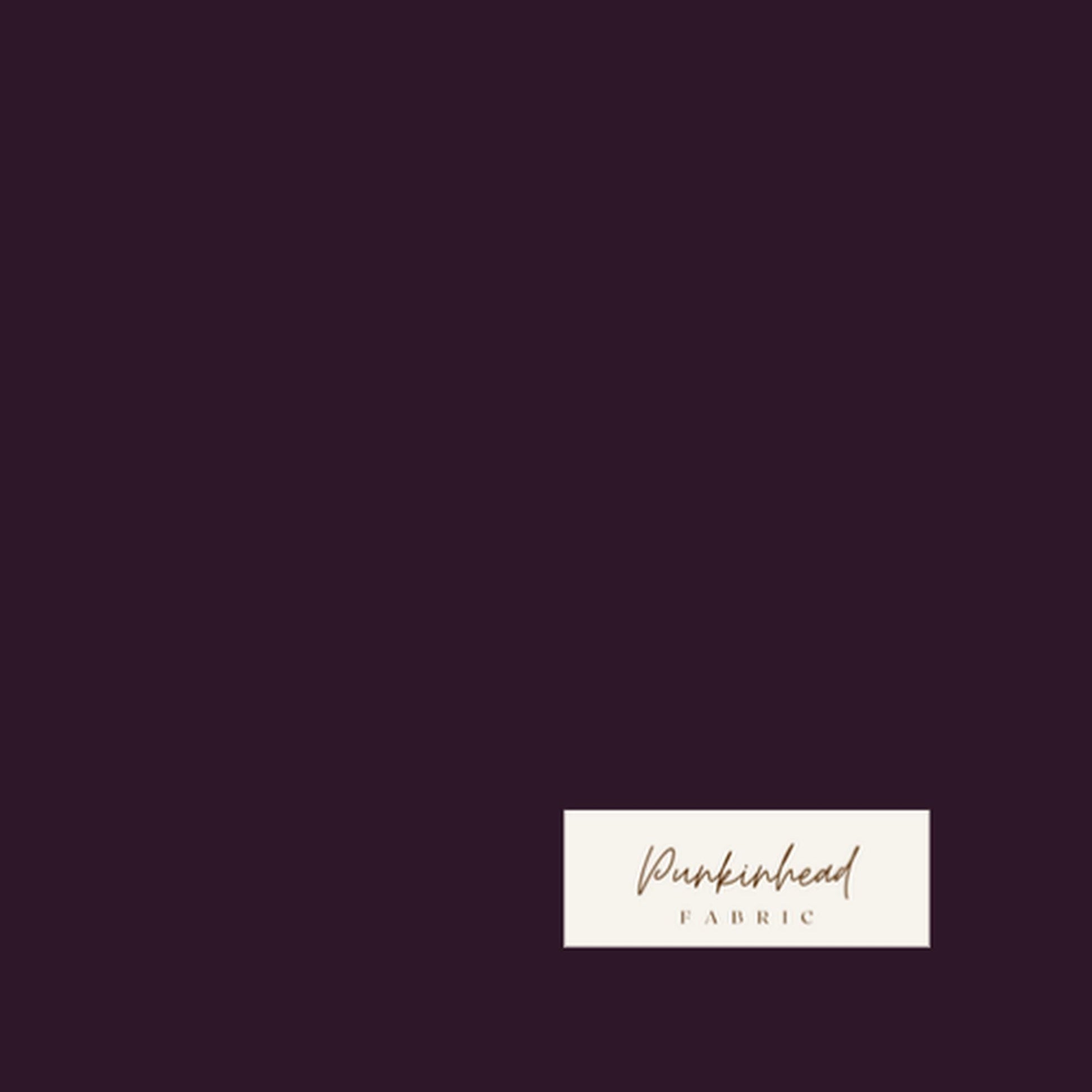 Art Gallery Fabrics Pure Solids Cabernet Dark Purple Burgundy Solid Cotton Quilting Fabric by the Yard