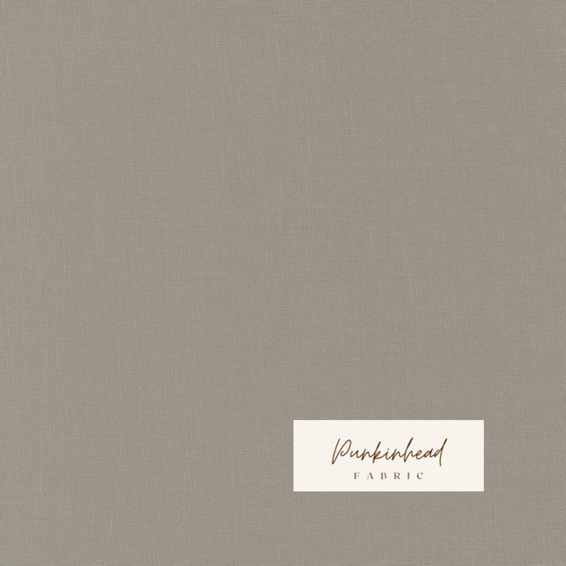 Moda Bella Solids Stone Gray Taupe Solid Cotton Quilt Fabric by the Yard