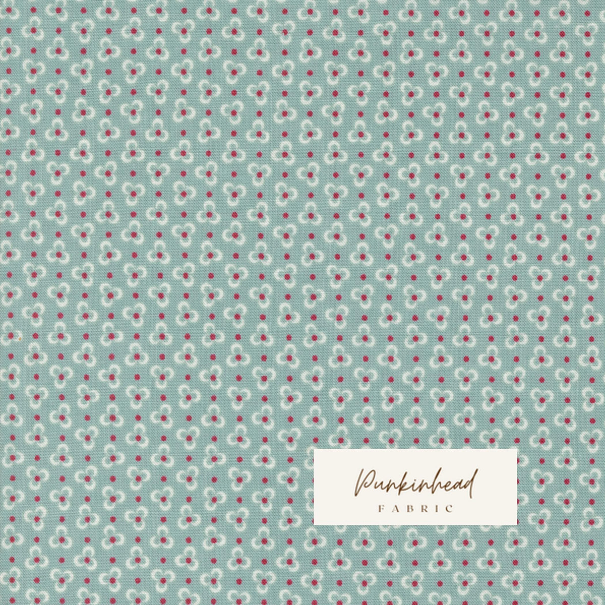My Summer House Trellis Blooms Small Floral Aqua Blue Red by Bunny Hill Designs Patriotic July 4th for Moda Cotton Quilting Fabric yard