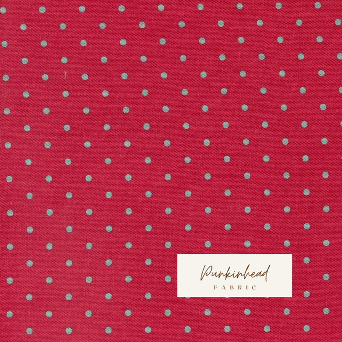 My Summer House Dots Rose Red Aqua Blue by Bunny Hill Designs Patriotic July 4th for Moda Cotton Quilting Fabric yard