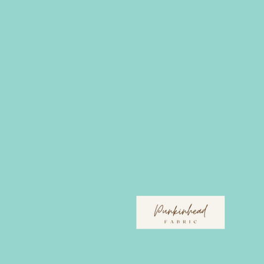 Art Gallery Fabrics Pure Solids Fresh Water Green Teal Aqua Turqoise Solid Cotton Quilting Fabric by the Yard