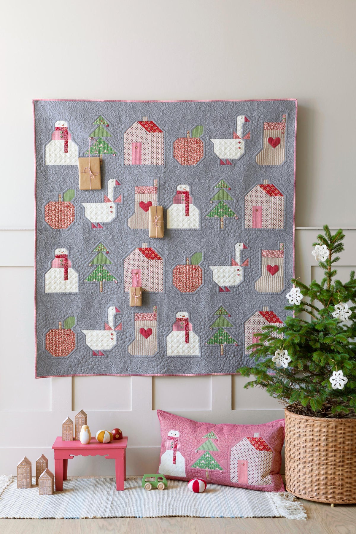 Tilda Fabric Creating Memories Winter Fat Quarter Bundle Quilting Fabric by the Yard 16 Fabrics