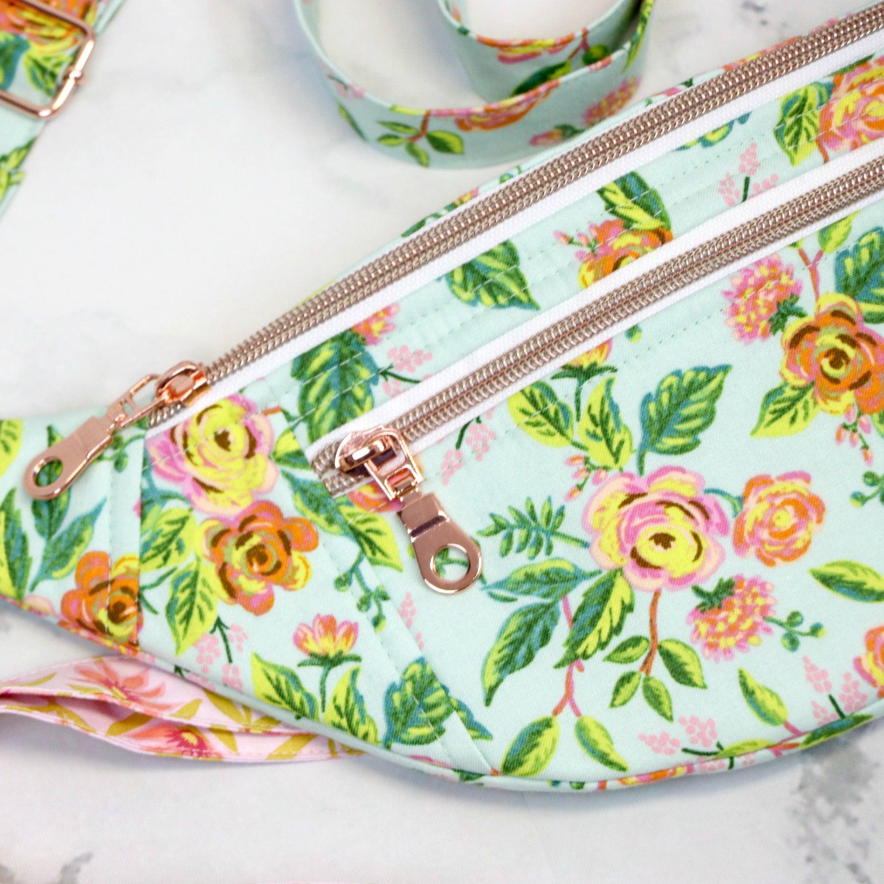 White & Rose Gold Brass Bronze Zipper By The Yard + Pulls from Sallie Tomato - 3 Yards, Size #5, 9 Pulls INCLUDED