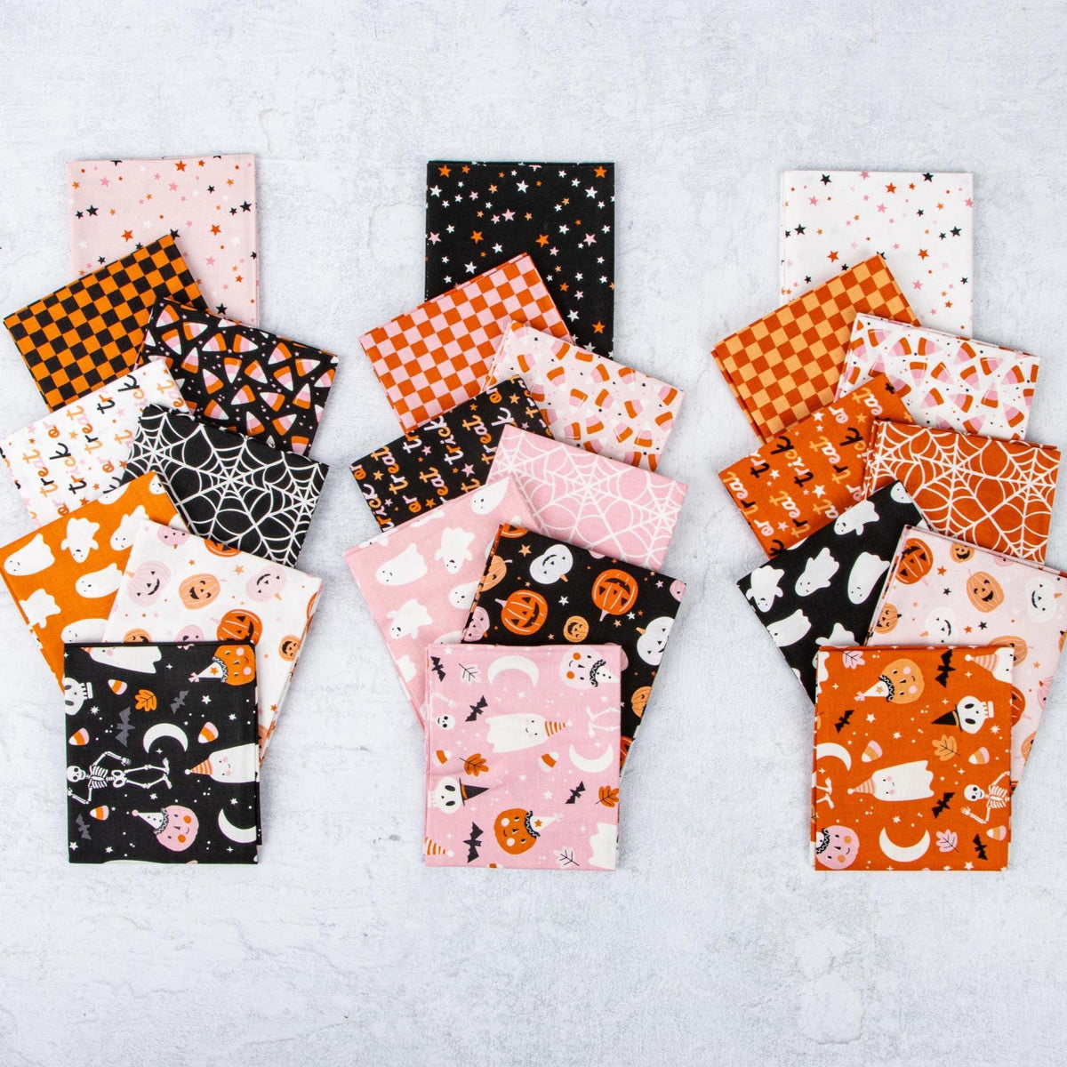 Hey Pumpkin Mr. Bones Cut & Sew Doll Plush Panel Halloween Fall Cotton Quilting Fabric by My Minds Eye for Riley Blake Quilt Fabric the yard