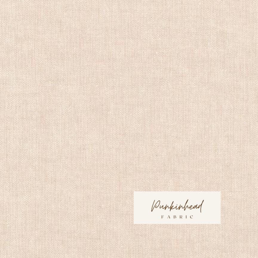 Essex Linen Yarn Dyed Oyster Cream Natural Brown Khaki by Robert Kaufman Solid Cotton Quilt Fabric by the Yard