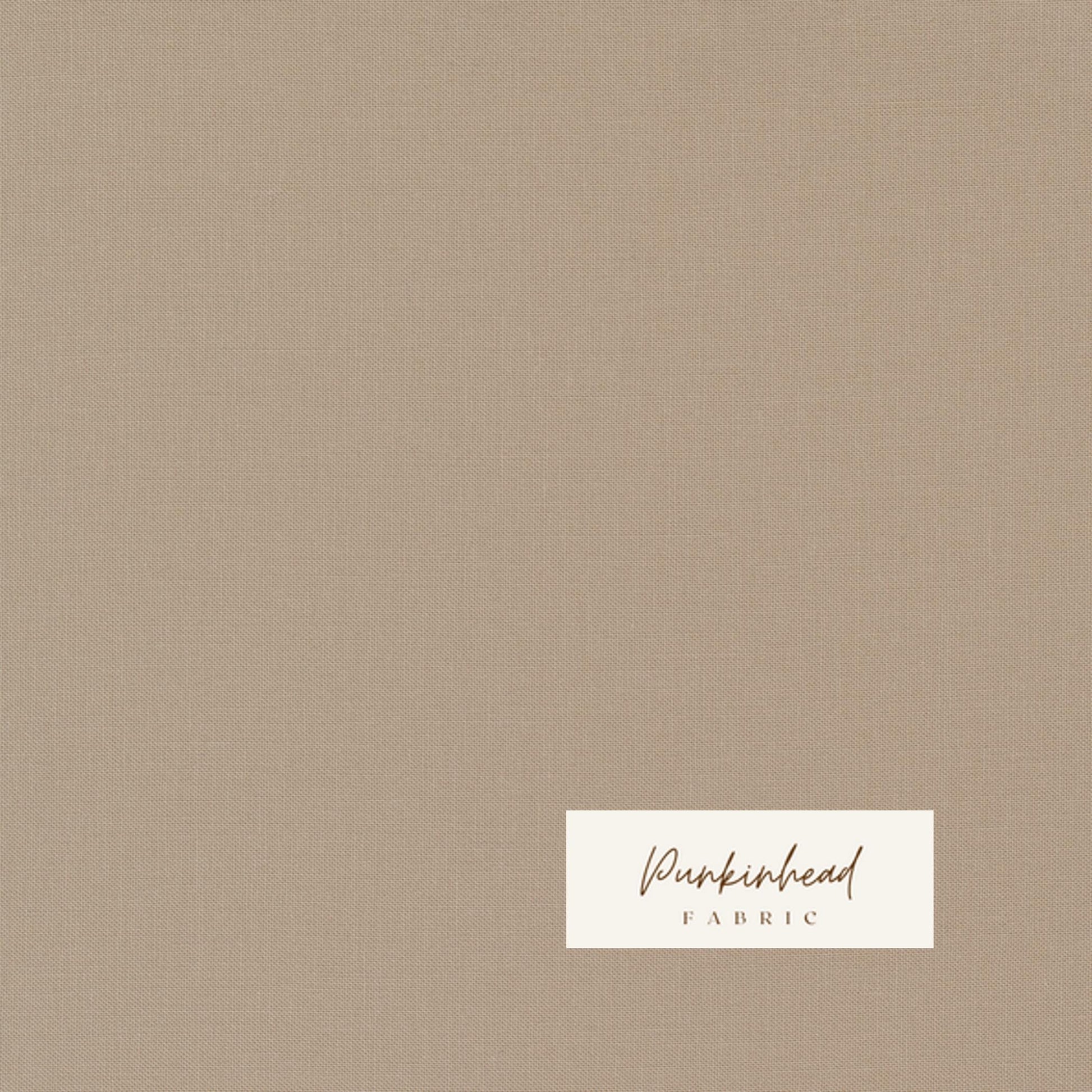Moda Bella Solids Mink 9900 430 Taupe Tan Beige Brown Khaki Solid Cotton Quilt Fabric by the Yard