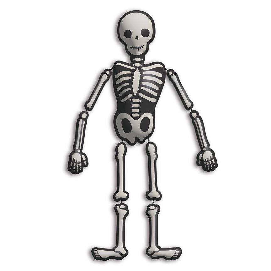 Hey Pumpkin Mr. Bones Cut & Sew Doll Plush Panel Halloween Fall Cotton Quilting Fabric by My Minds Eye for Riley Blake Quilt Fabric the yard