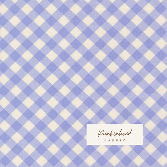 Pastel Prairie Gingham Checks & Plaid Mist Blue White Heather Briggs My Sew Quilty Life for Moda Spring Cotton Quilting Fabric