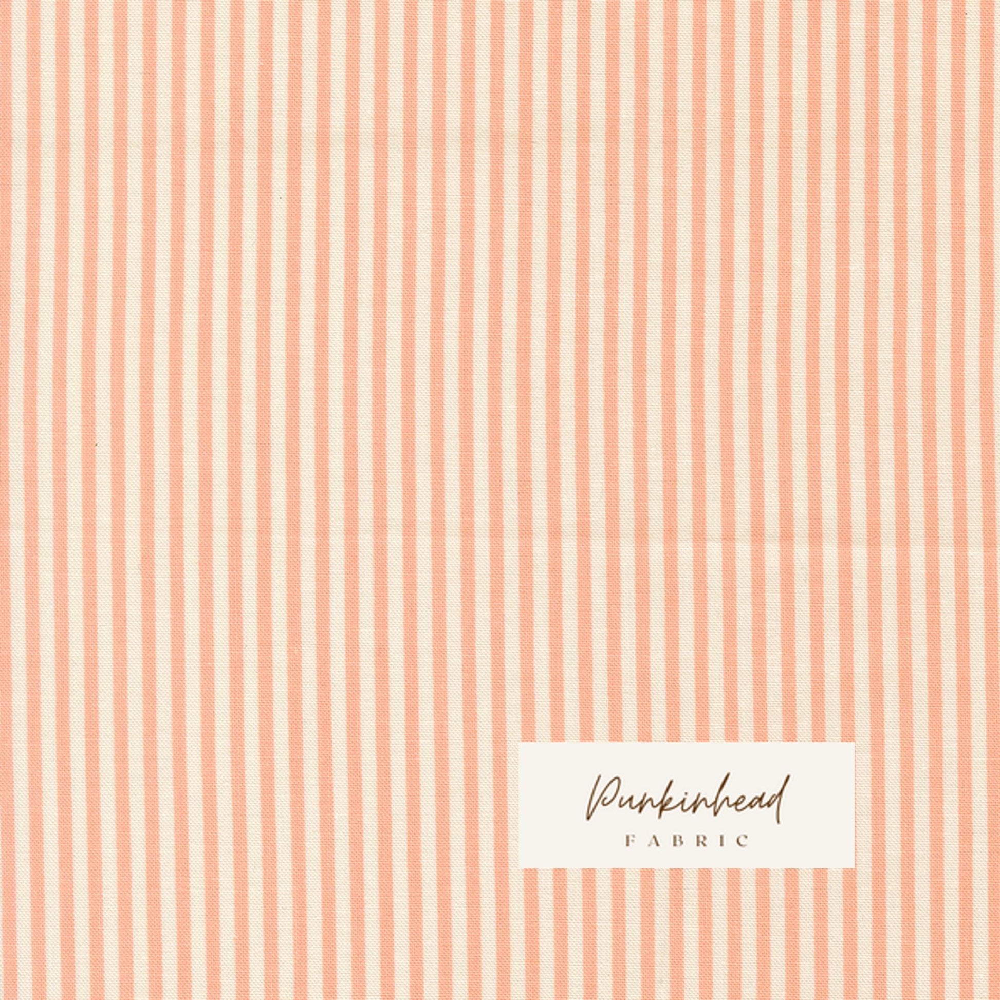 Pastel Prairie Stripes Jovial Peach Pink White Heather Briggs My Sew Quilty Life for Moda Spring Cotton Quilting Fabric