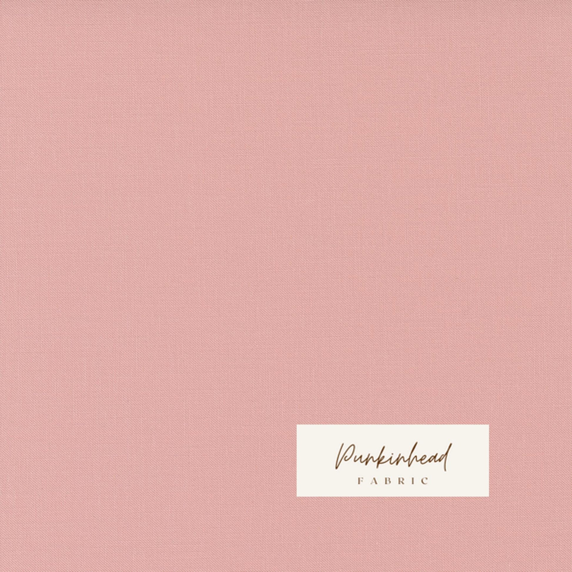 Moda Bella Solids Bunny Hill Pink 9900 195 Mauve Rose Solid Cotton Quilt Fabric by the Yard