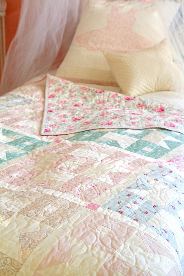 Hillside Tulips from Romantica by Art Gallery Fabrics Pink Floral Cotton Quilting Fabric by the Yard