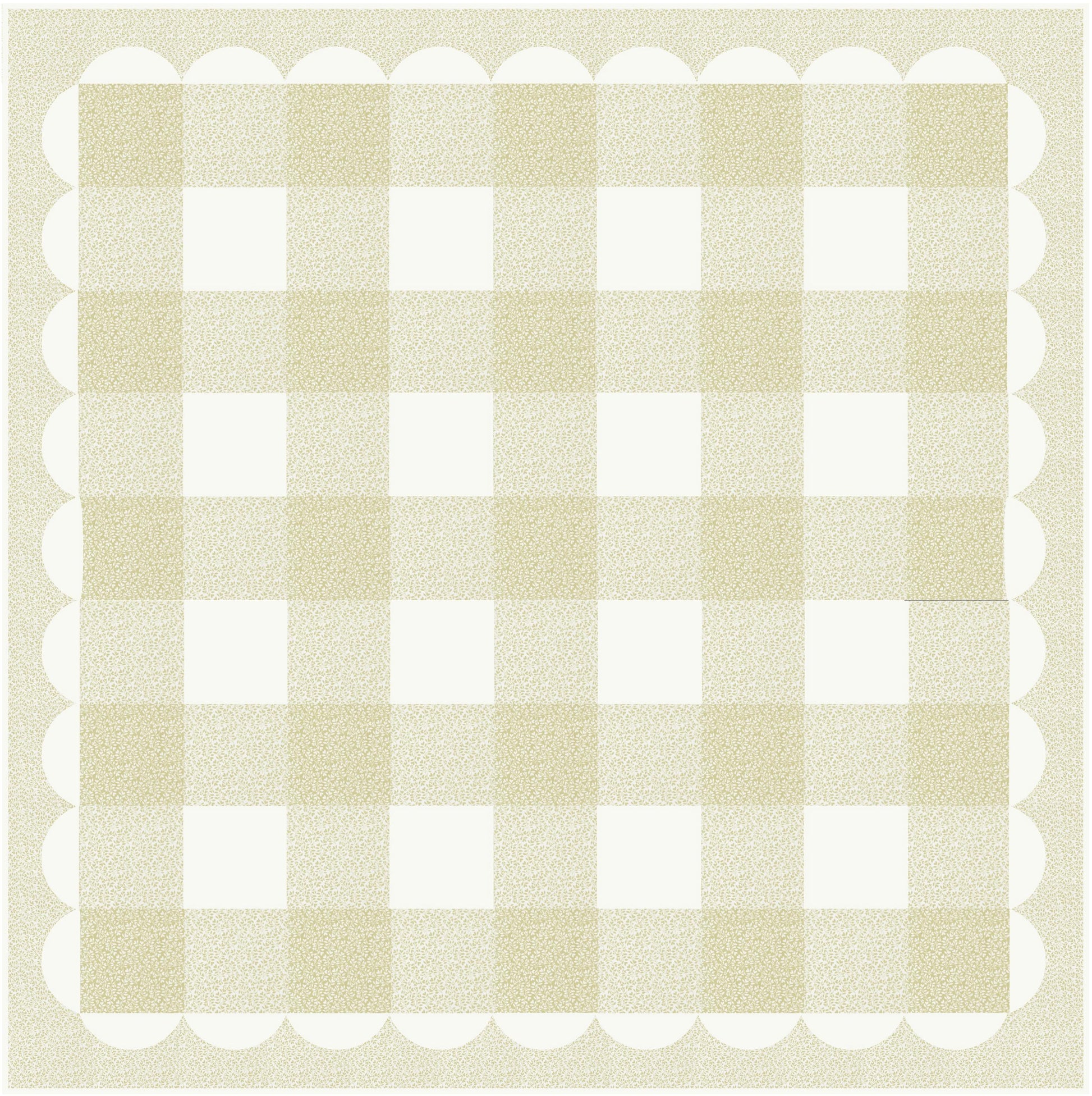 Abide Stone Taupe Tan White Hearts & Leaves Vine Vintage Small Floral by Brenda Riddle for Moda Cotton Quilting Fabric by the yard