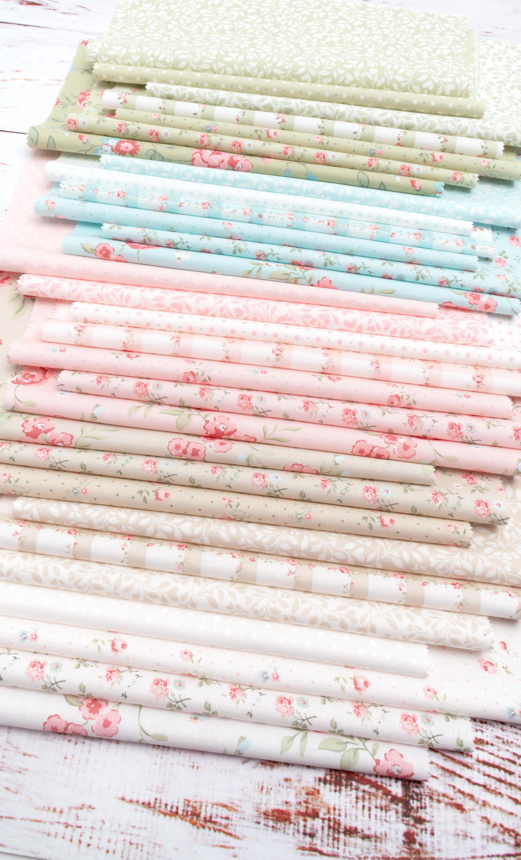 Abide Light Green White Dots by Brenda Riddle for Moda Cotton Quilting Fabric by the yard