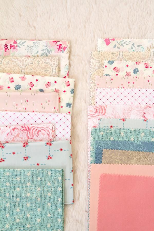 Hillside Tulips from Romantica by Art Gallery Fabrics Pink Floral Cotton Quilting Fabric by the Yard