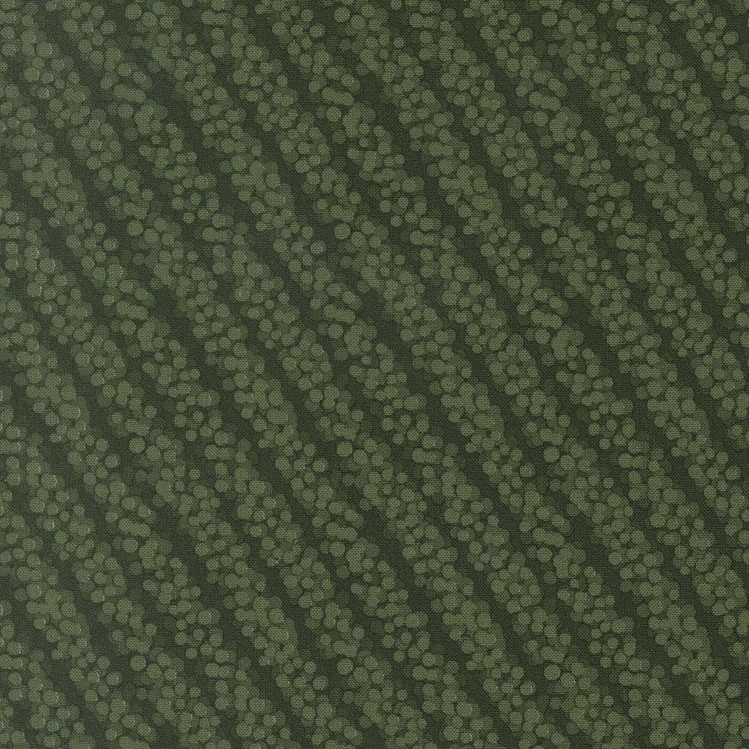 Gingerbread Lane Forest Green Stripes by Kiley's Quilt Room for Moda Christmas Holiday Cotton Quilting Fabric by yard