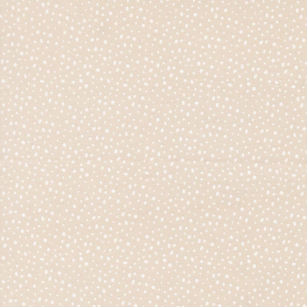 Gingerbread Lane Snow Dot Sugar White on White by Kiley's Quilt Room for Moda Christmas Holiday Cotton Quilting Fabric by the yard
