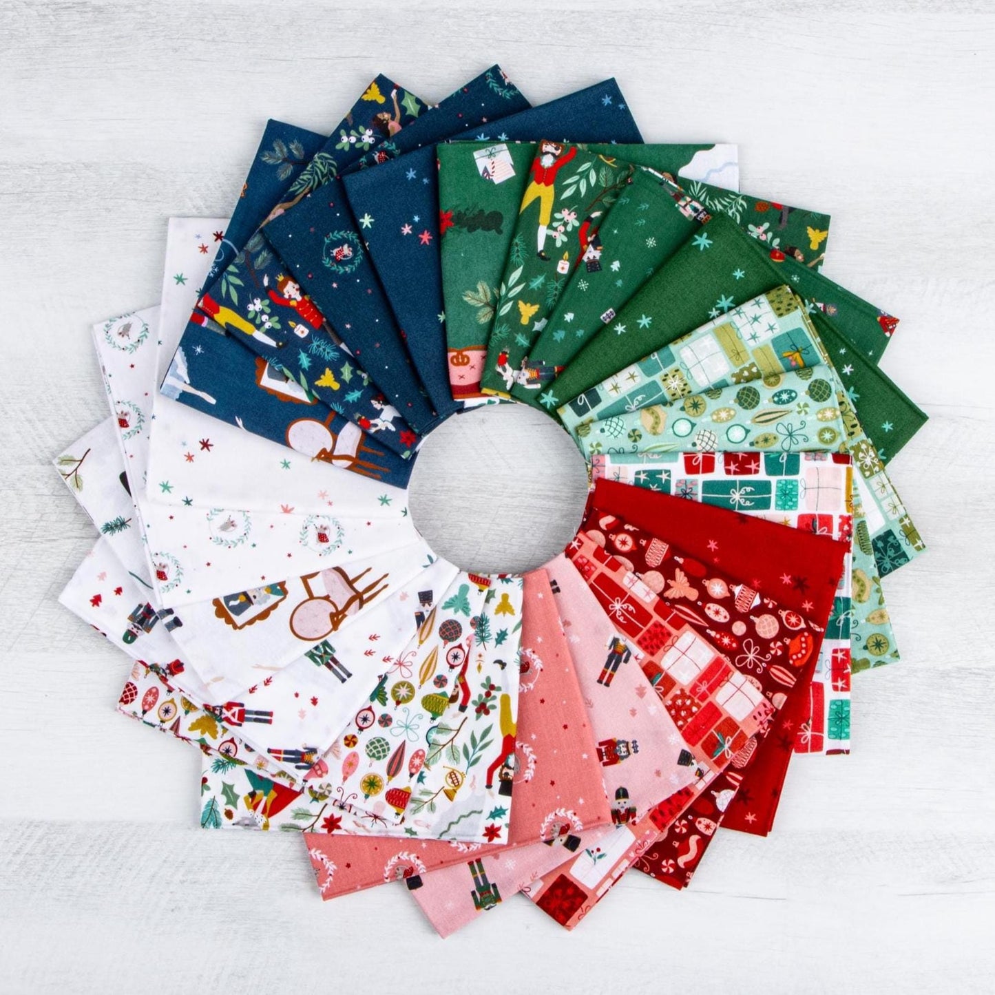 Nutcracker Tradition Christmas Magic Stars Snow White by Jennifer Long Sew a Story for Riley Blake Cotton Quilting Fabric Yard