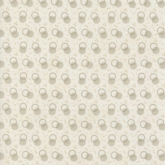 Snowman Gatherings IV Taupe Cream Off White by Primitive Gatherings for Moda Low Volume Cotton Quilting Fabric by the yard