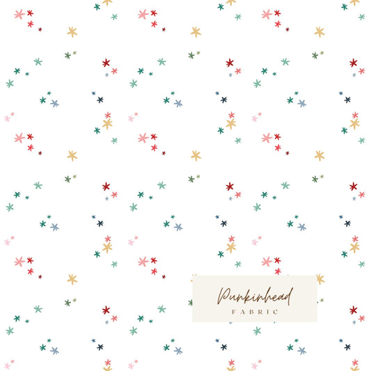 Nutcracker Tradition Christmas Magic Stars Snow White by Jennifer Long Sew a Story for Riley Blake Cotton Quilting Fabric Yard