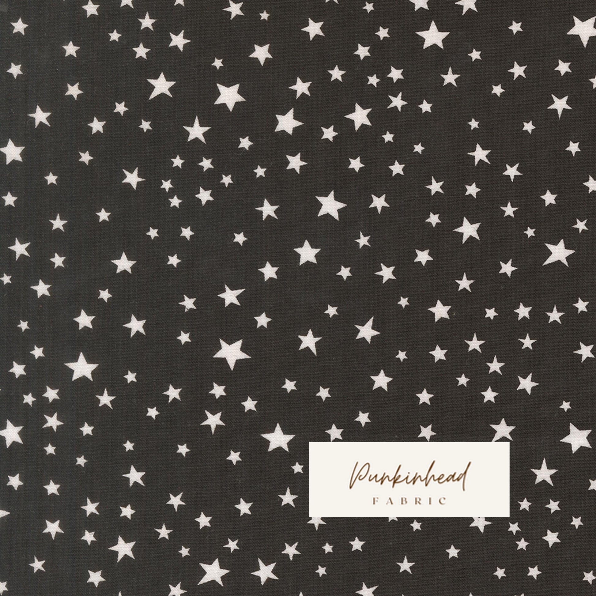 Purrs & Boos Bats and Dots Black White Stars Black Cat Halloween Fall Cotton Quilting Fabric by Elena Amo for Moda
