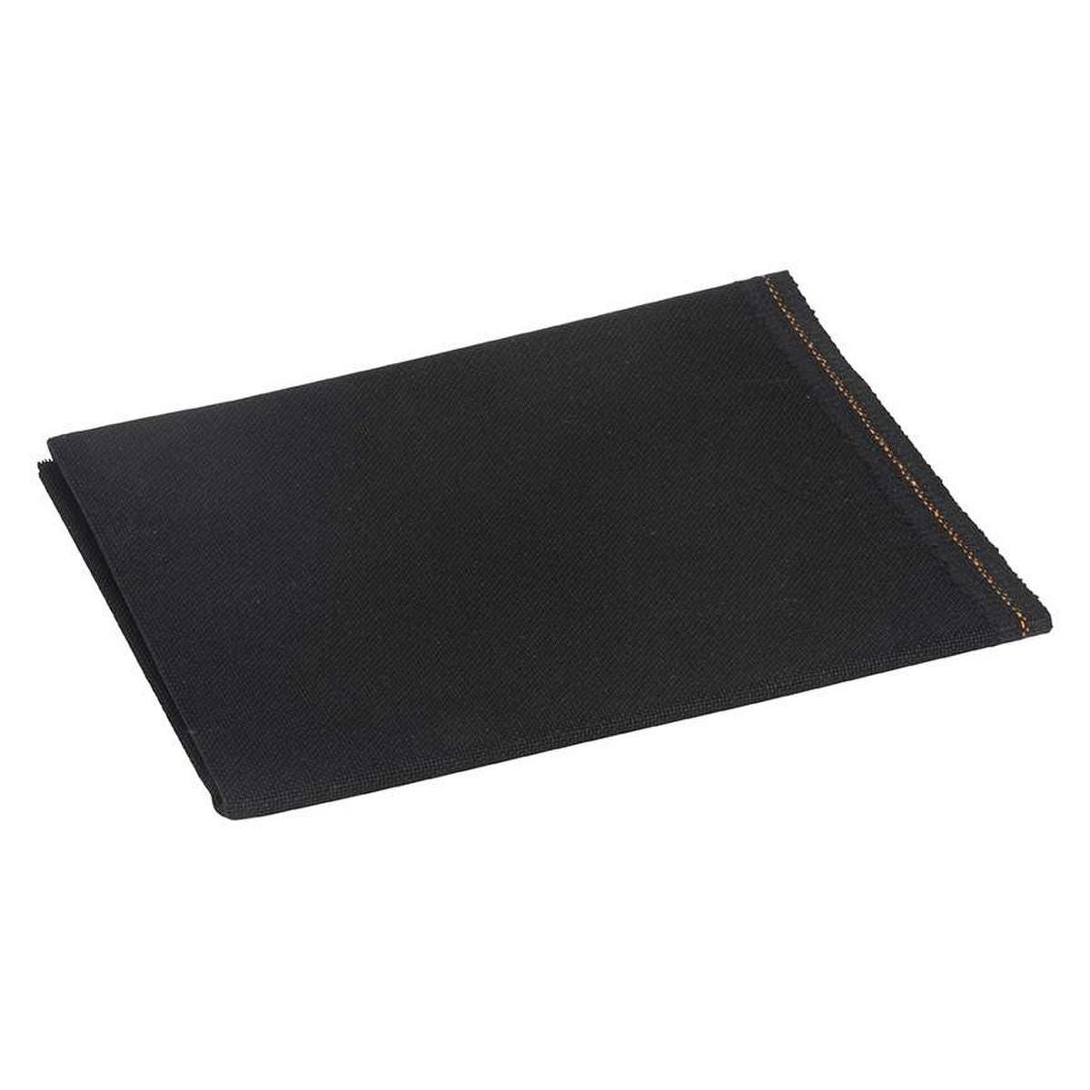 25 Count Zweigart Evenweave Lugana in Blackboard Black by Vintage Cloth Lori Holt for Riley Blake Cotton Linen Cross Stitch Fabric 19 x 27