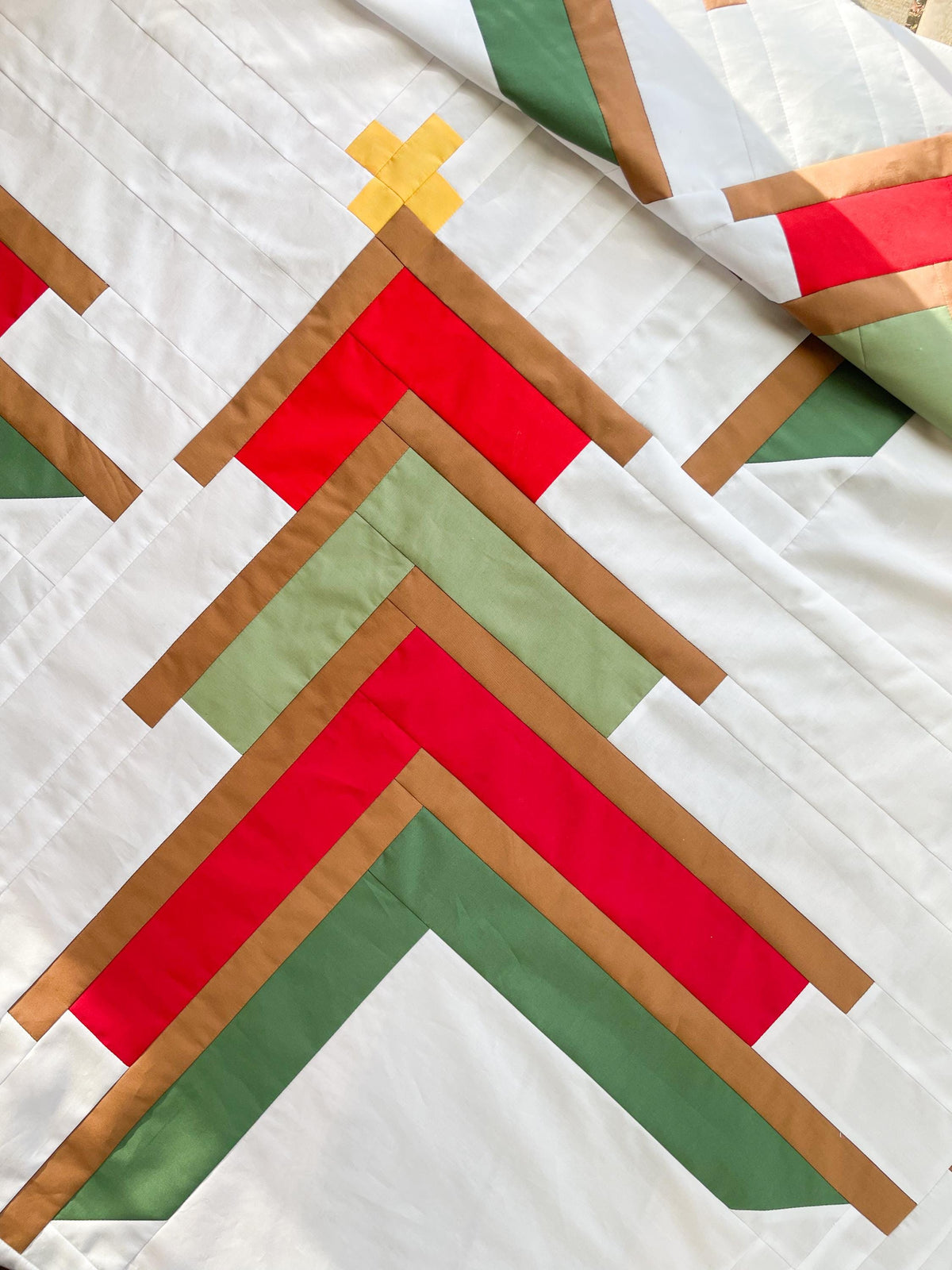 Booked for the Holidays Quilt Kit by Heartlake Quilts Christmas Tree Forest Winter Holiday Scrappy Quilt Kit - PATTERN NOT INCLUDED