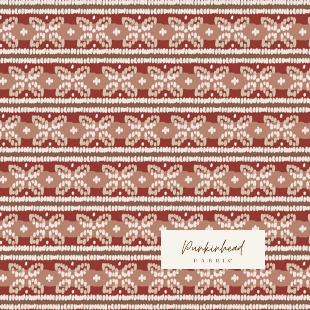 Scottish Knit from Spruce by Sharon Holland for Art Gallery Fabrics, Plaid Christmas Holiday Winter Cotton Quilting Fabric by the Yard