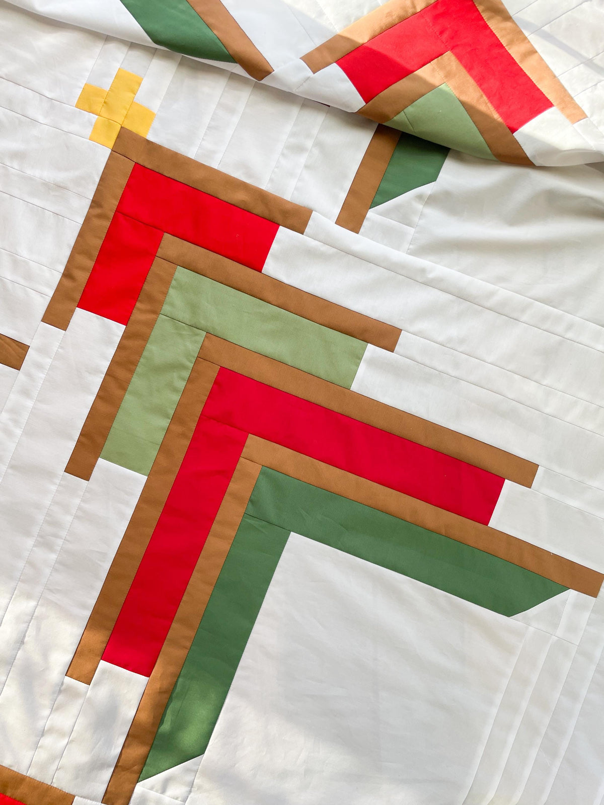 Booked for the Holidays Quilt Kit by Heartlake Quilts Christmas Tree Forest Winter Holiday Scrappy Quilt Kit - PATTERN NOT INCLUDED