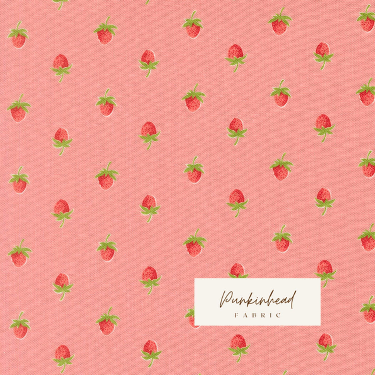 Bloomsberry In Bloom Strawberries Blush Pink by Camille Roskelley for Moda Cotton Quilting Fabric by yard