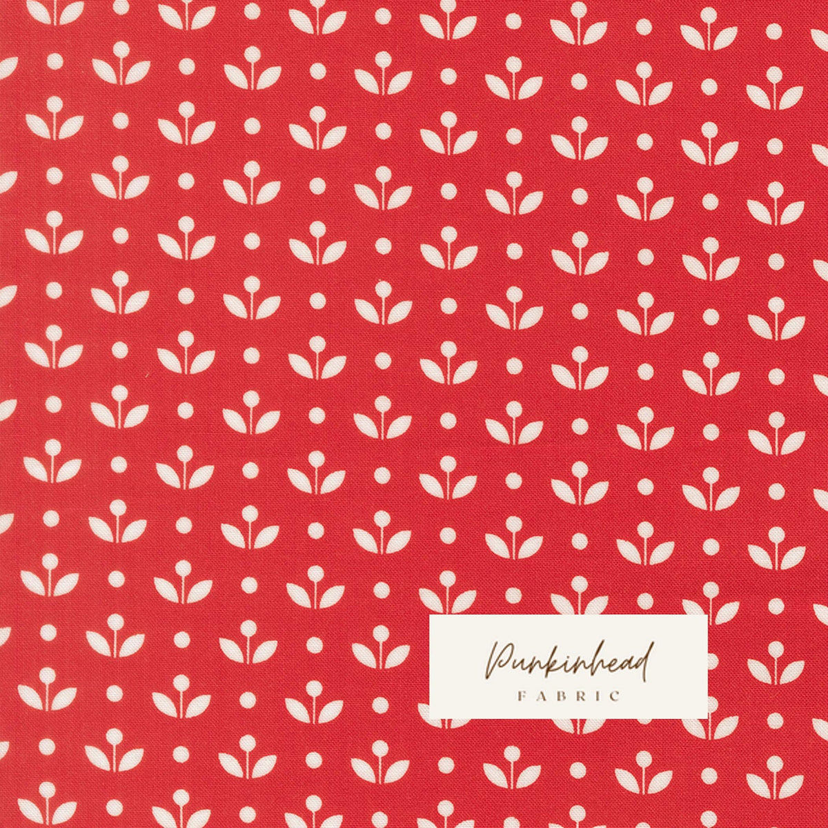 Bloomsberry Mayfair Ditsy Floral Red by Camille Roskelley for Moda Cotton Quilting Fabric by yard