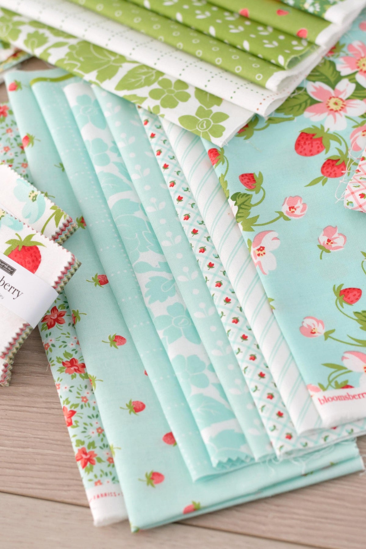 Bloomsberry Mayfair Ditsy Floral Nantucket Red by Camille Roskelley for Moda Cotton Quilting Fabric by yard