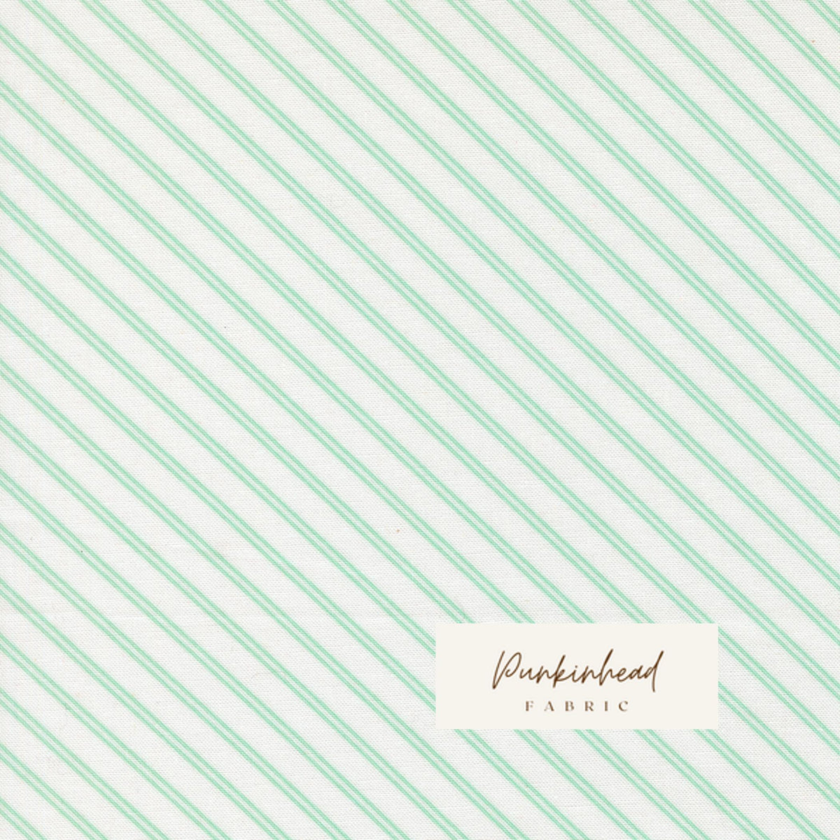 Bloomsberry In Bloom Stripe White Aqua by Camille Roskelley for Moda Cotton Quilting Fabric by yard