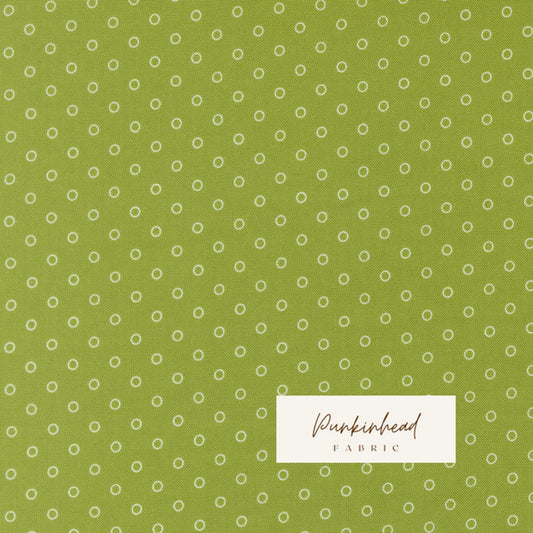 Bloomsberry In Bloom Dot Leaf Green by Camille Roskelley for Moda Cotton Quilting Fabric by yard