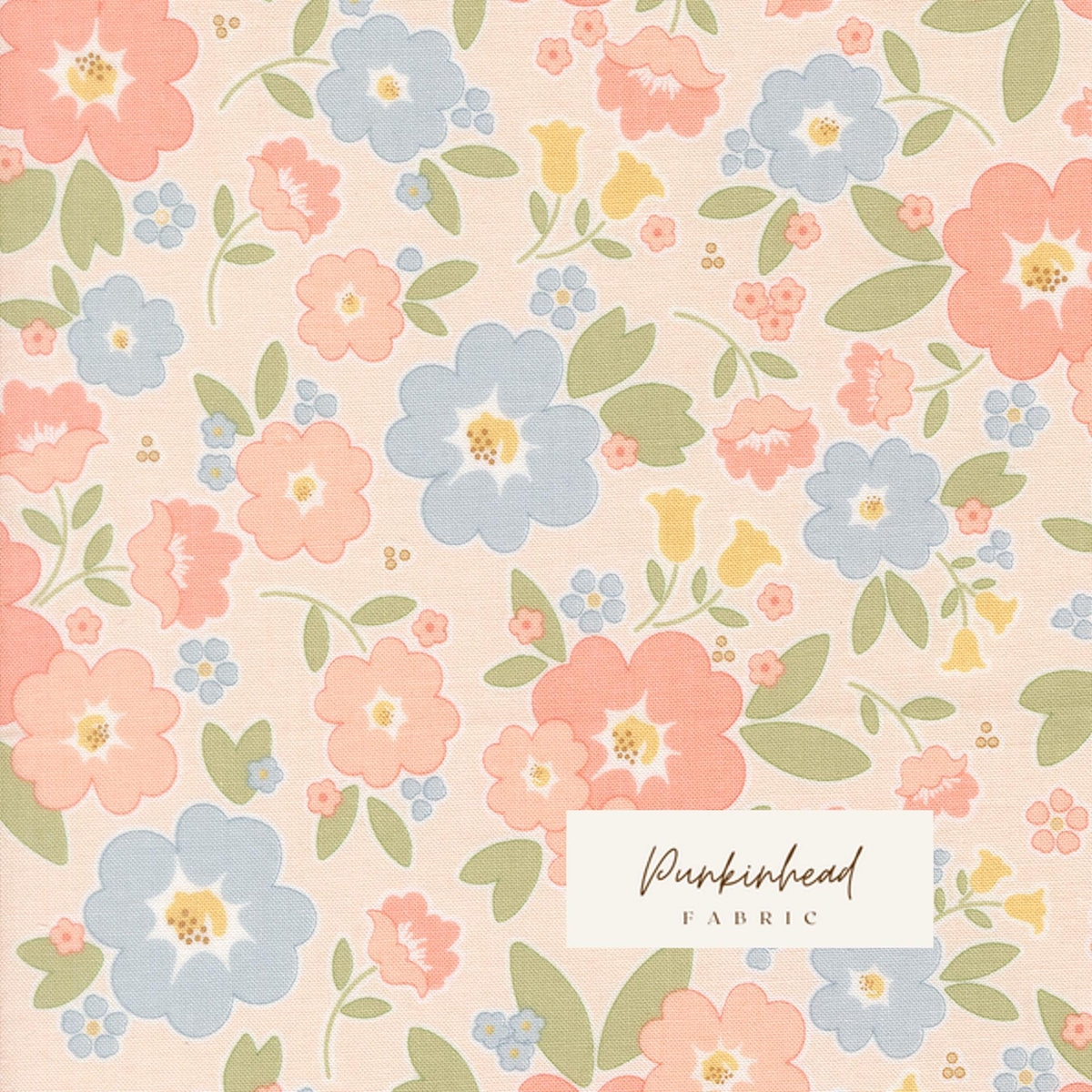 Handmade Sweetness Vintage Blooms Floral Blush Pink by Heather Briggs My Sew Quilty Life for Moda Spring Cotton Quilting Fabric