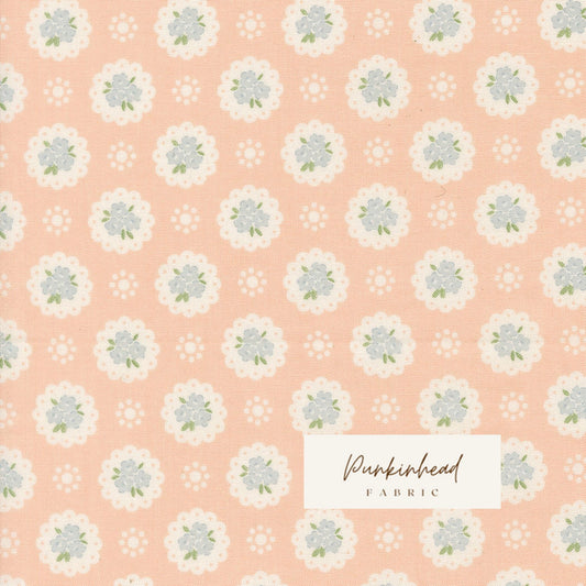 Handmade Sweetness Doily Floral Petal Pink by Heather Briggs My Sew Quilty Life for Moda Spring Cotton Quilting Fabric