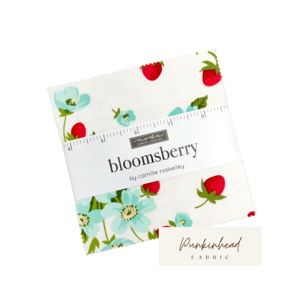 Bloomsberry Charm Pack 5" squares by Camille Roskelley for Moda Spring Floral Quilting Fabric 42 Pieces