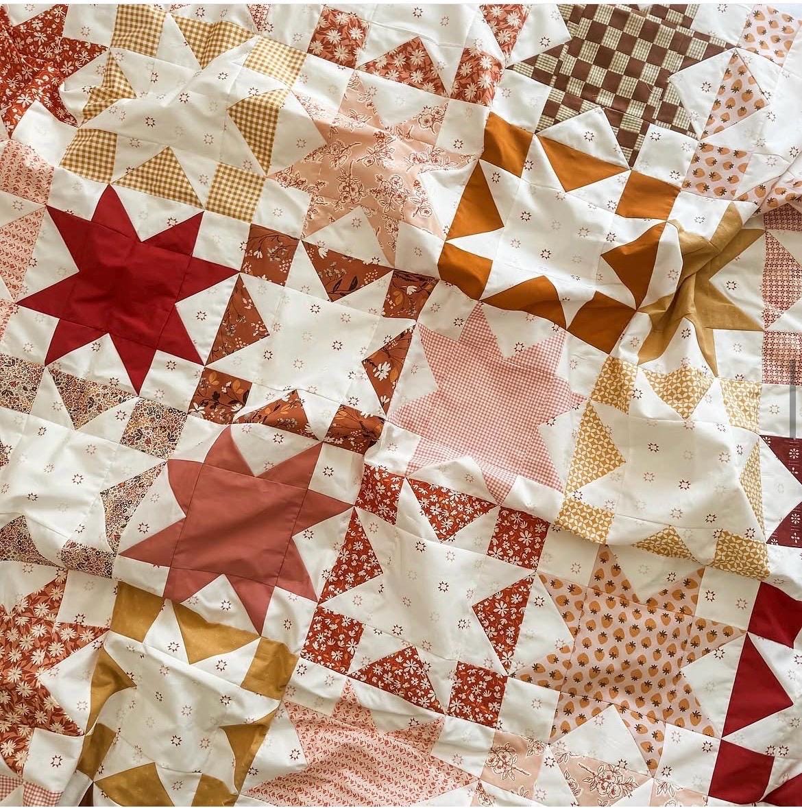 Autumn Sunset Fat Quarter Bundle 20 pieces Fall Summer Cotton Quilting Fabric